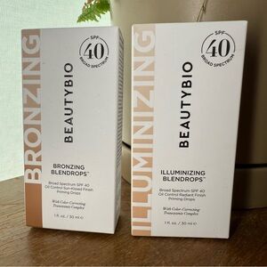 BeautyBio Bronzing and Illuminizing Blendrops Set
